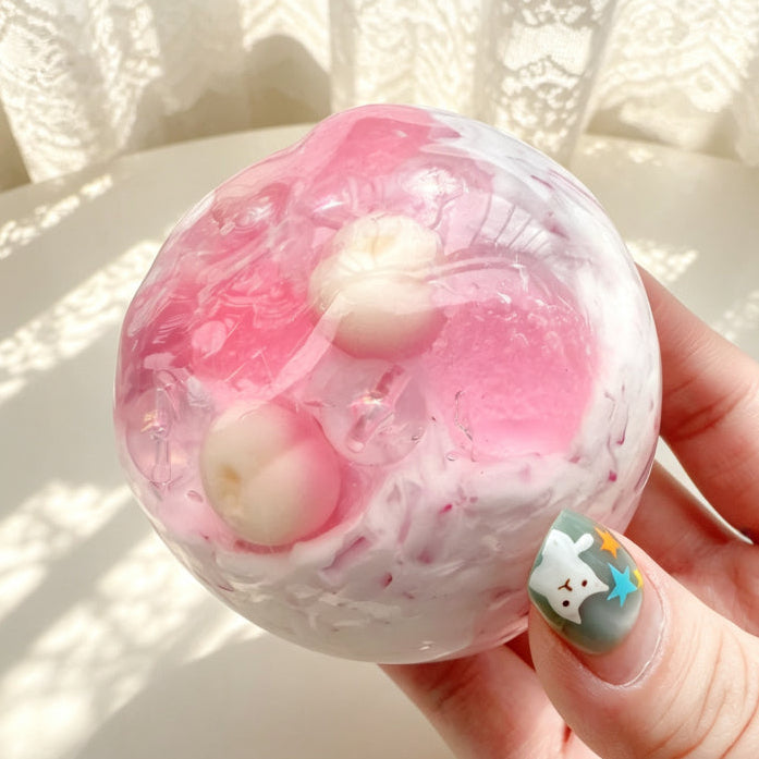 Peach Stress Handmade Ball ruirui Squishy toy