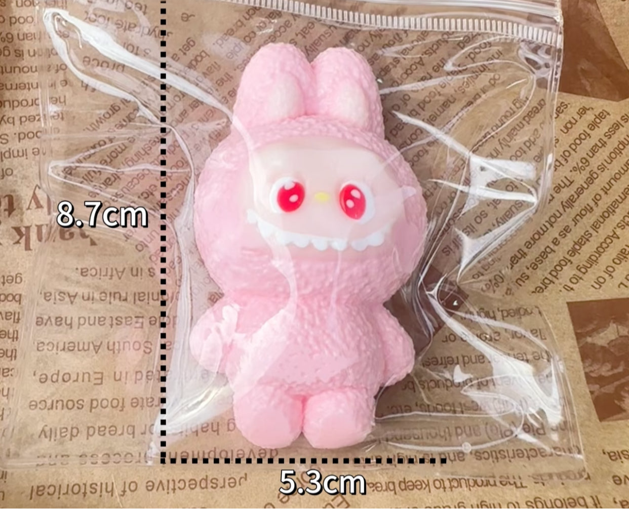 Bunny Monster
Handmade Ruirui Squishy toy