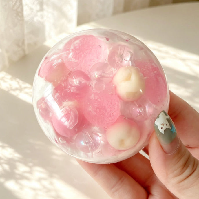 Peach Stress Handmade Ball ruirui Squishy toy