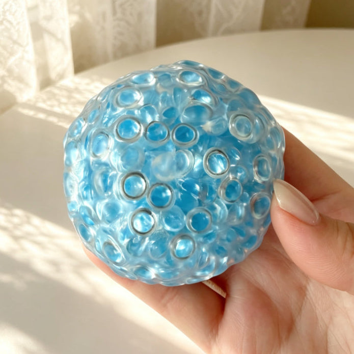 blue Crystal Brittle Biscuit Stress Ball ruirui squishy toy