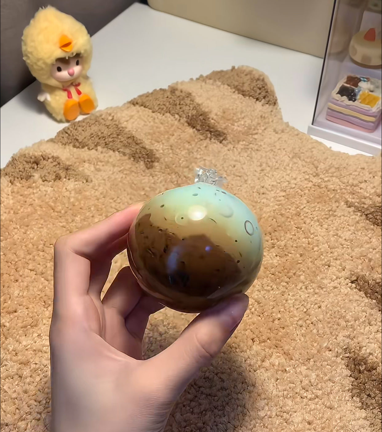 Mint Chocolate Handmade Ball ruirui Squishy toy