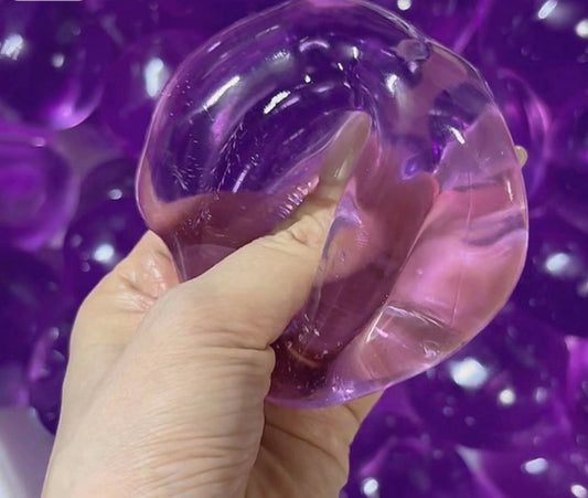 Purple Grape Jelly Handmade Squishy Ball