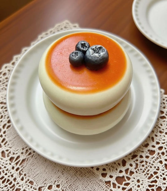 Blueberry-flavored Soufflé