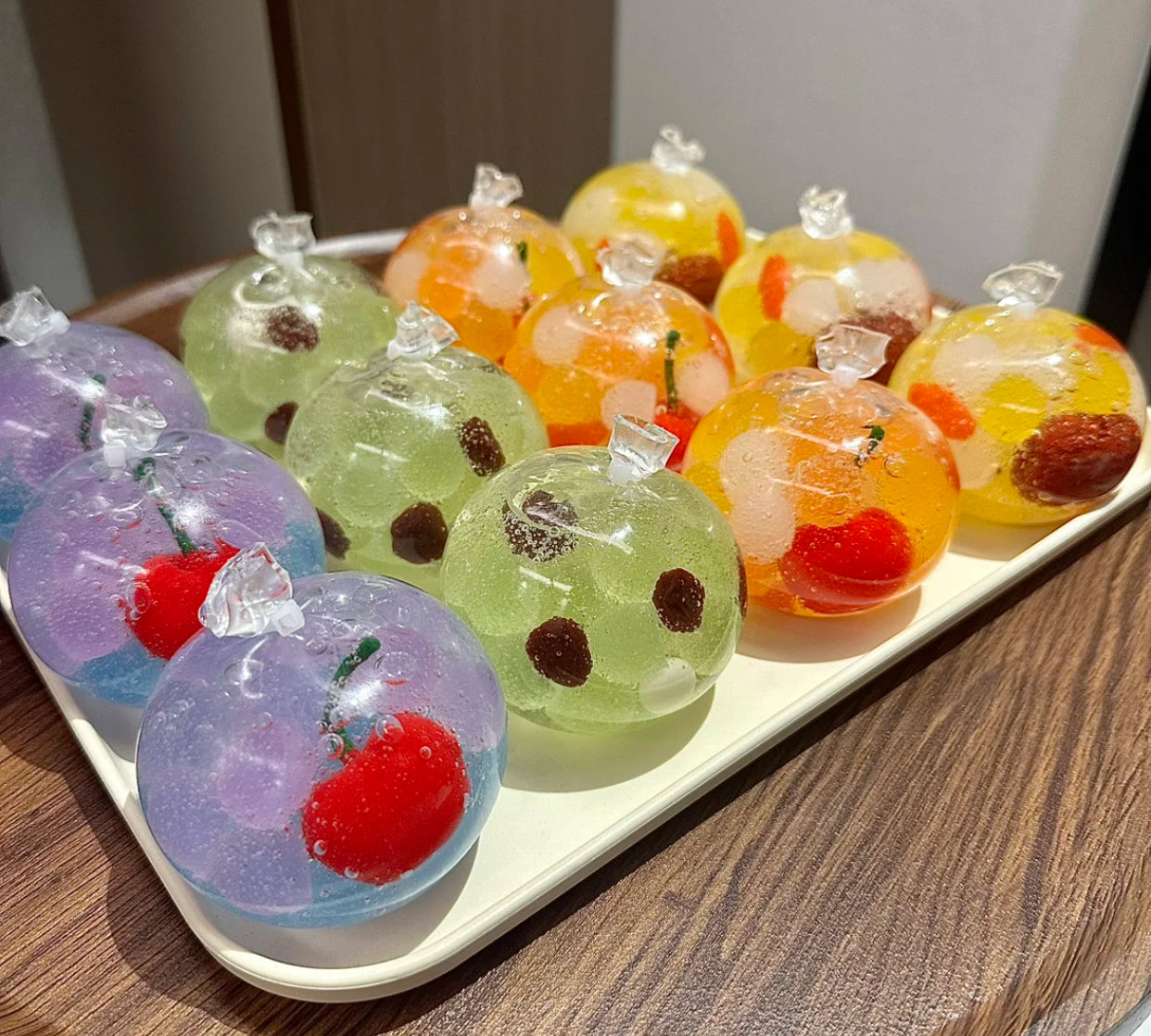 (유리 같은 설탕)스퀴시 볼 루이루이 스퀴시 장난감