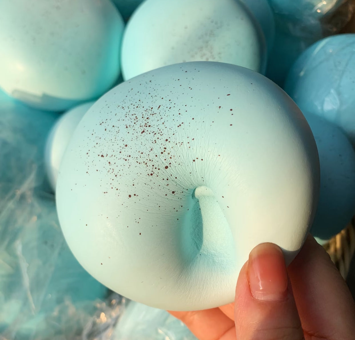 blue bread Slow-Rise ruirui squishy toy