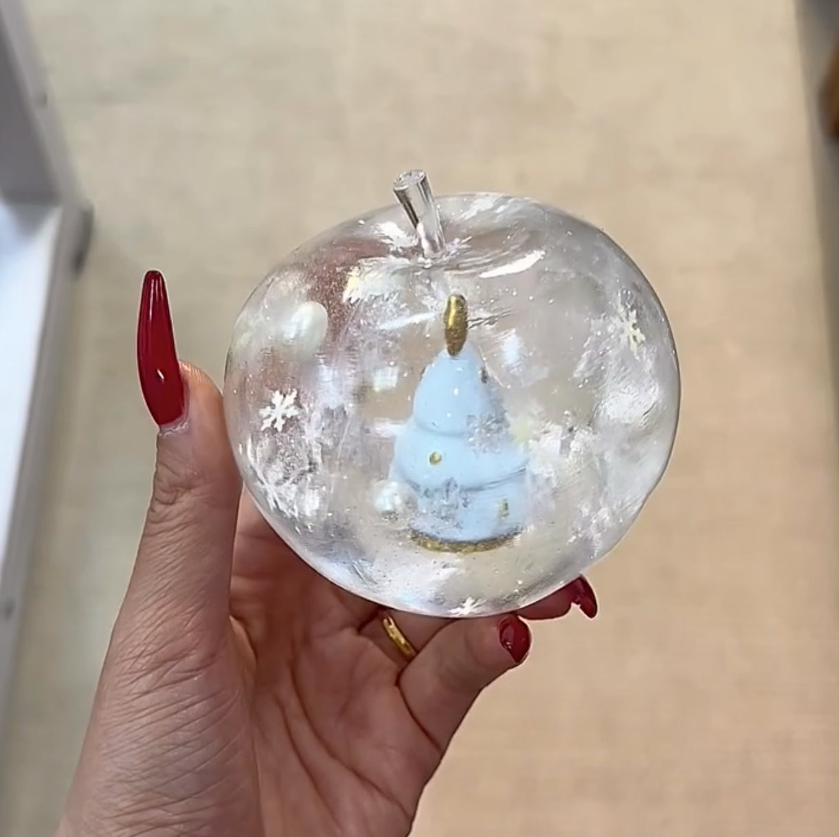 Christmas apple ruirui squishy toy