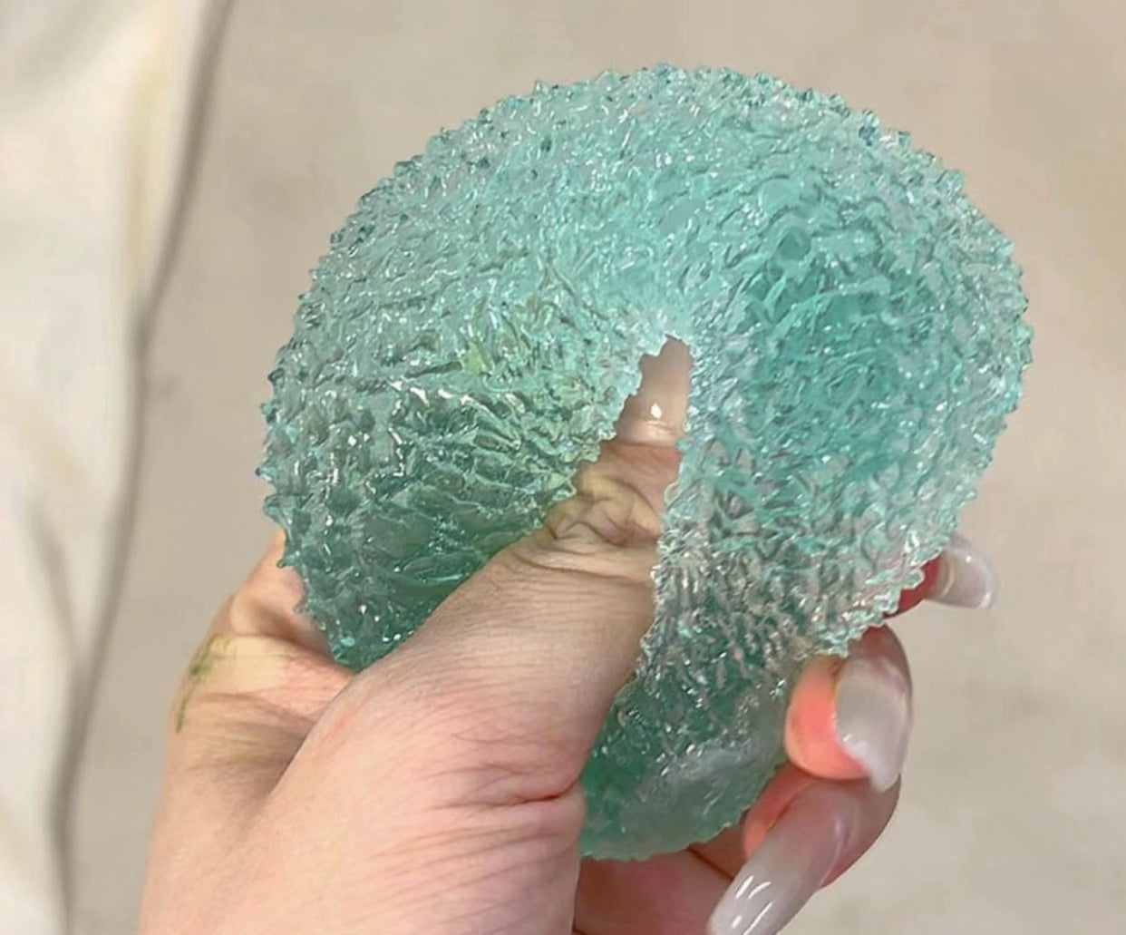 Crystal Mochi Handmade Ball ruirui Squishy toy