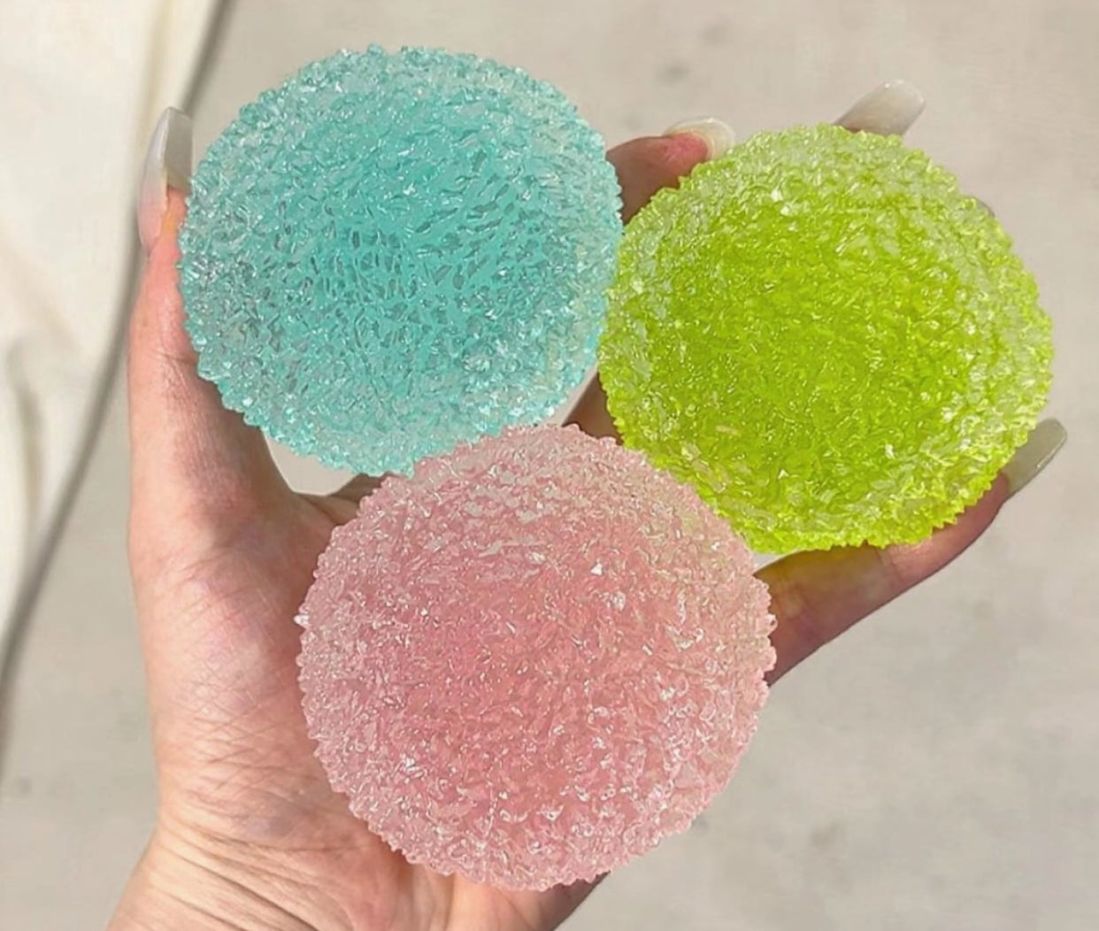 Crystal Mochi Handmade Ball ruirui Squishy toy