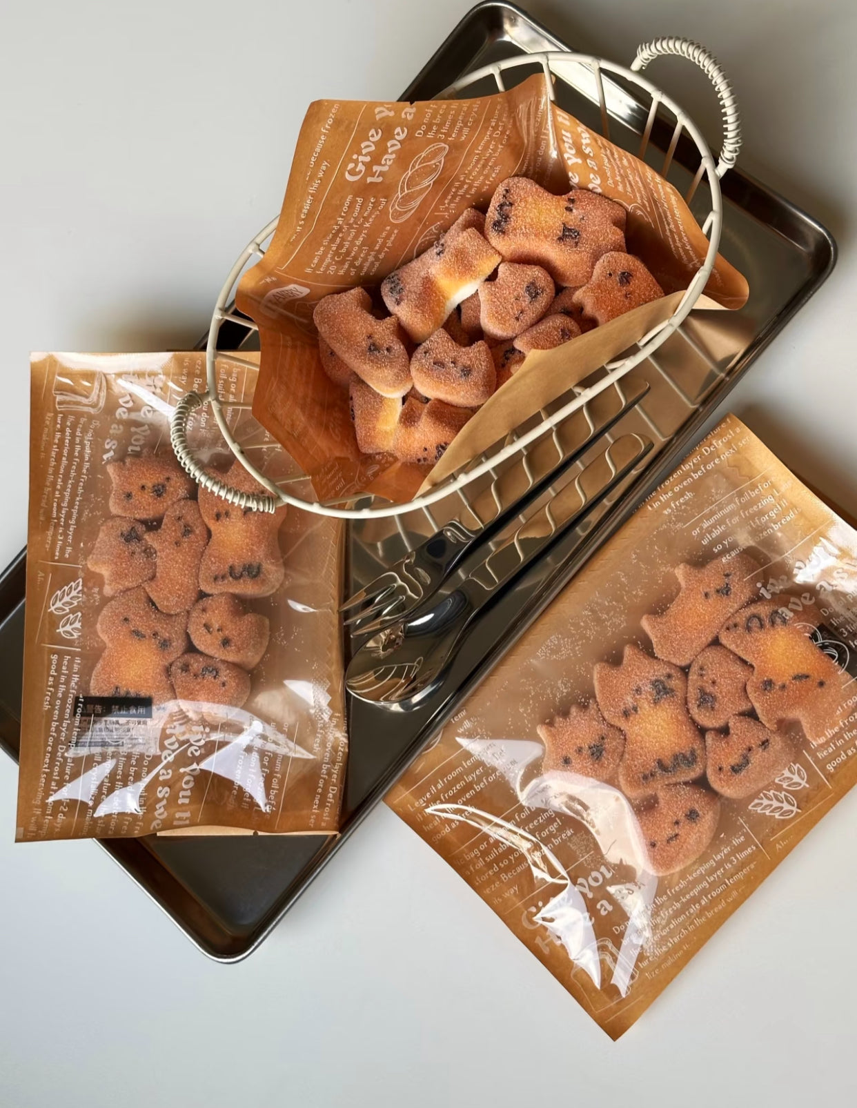Handmade custom "bag of cat cookiesâruirui squishy toy