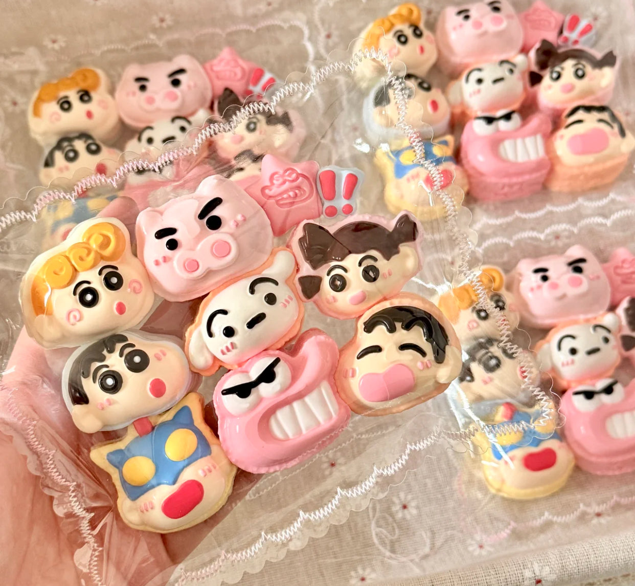 Crayon Shin-chan 8-Piece Squishy Set