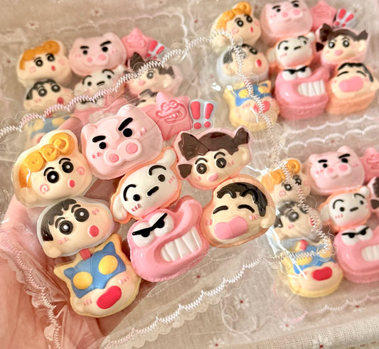 Crayon Shin-chan 8-Piece Squishy Set