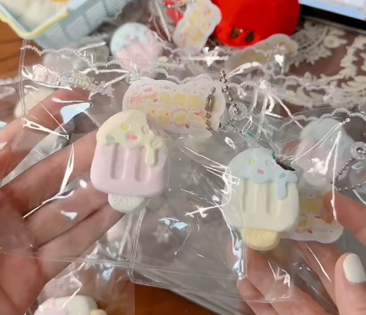 Take a Bite Ice Cream ruirui Squishy toy
