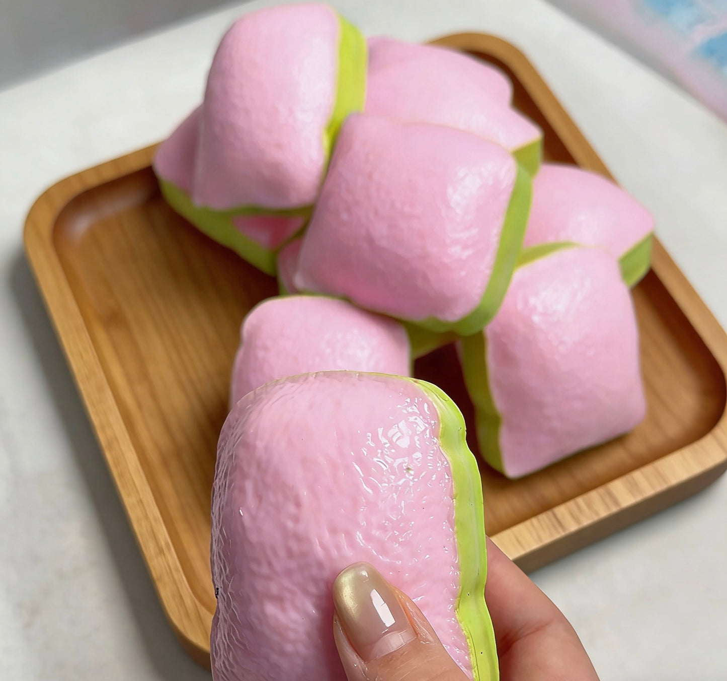 Crispy Toast Handmade Ball ruirui squishy toy(Soft toast)