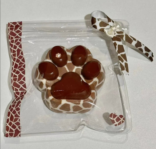 Hand-painted Giraffe Print Cat Paw ruirui Squishy toy