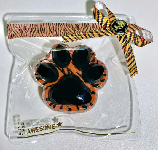 Hand-painted Tiger Striped Cat Paw ruirui Squishy toy