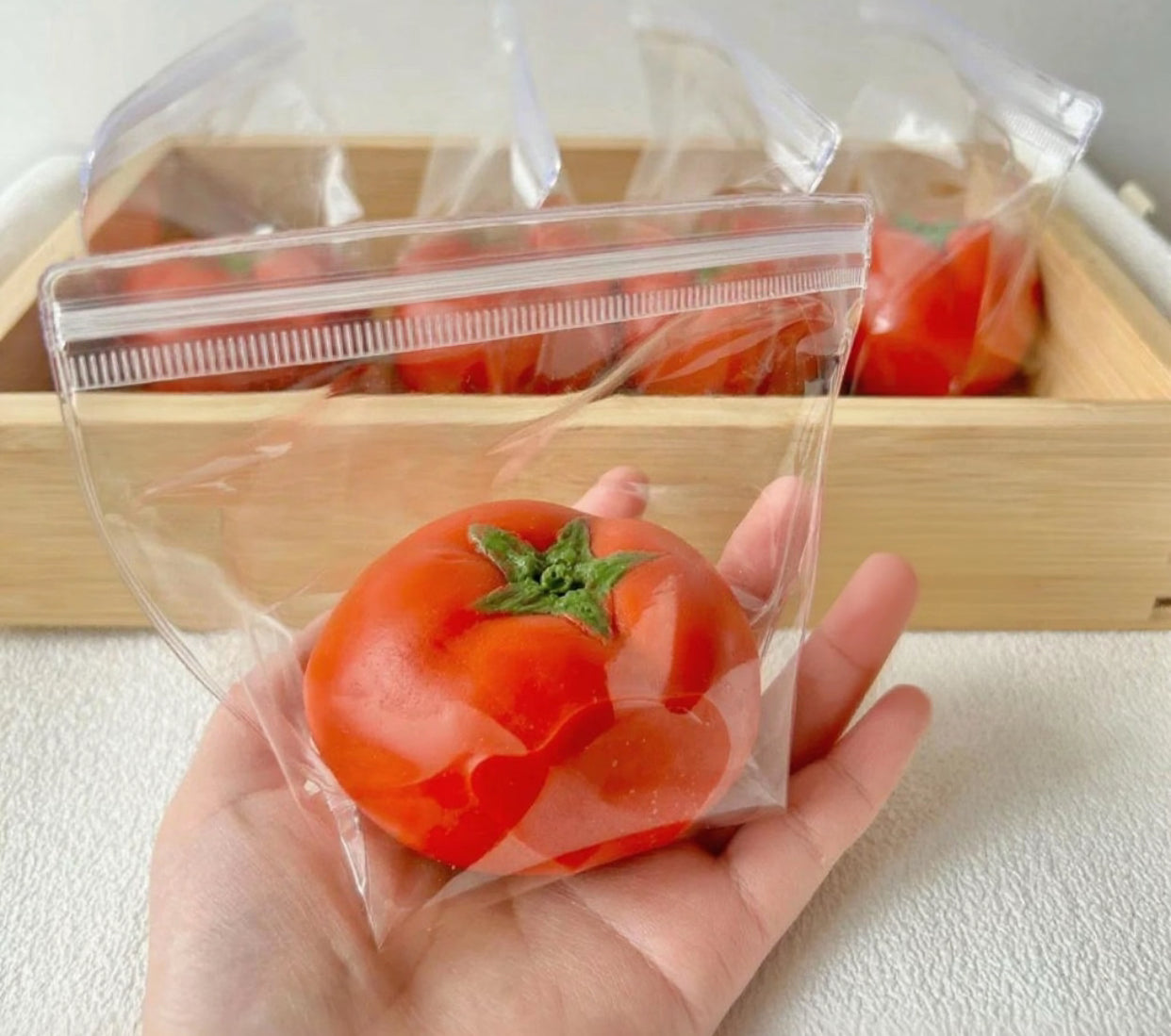 Tomato ruirui squishy toy