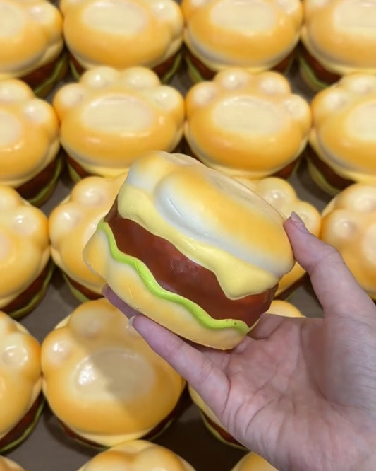 Cat Paw Burger ruirui Squishy toy