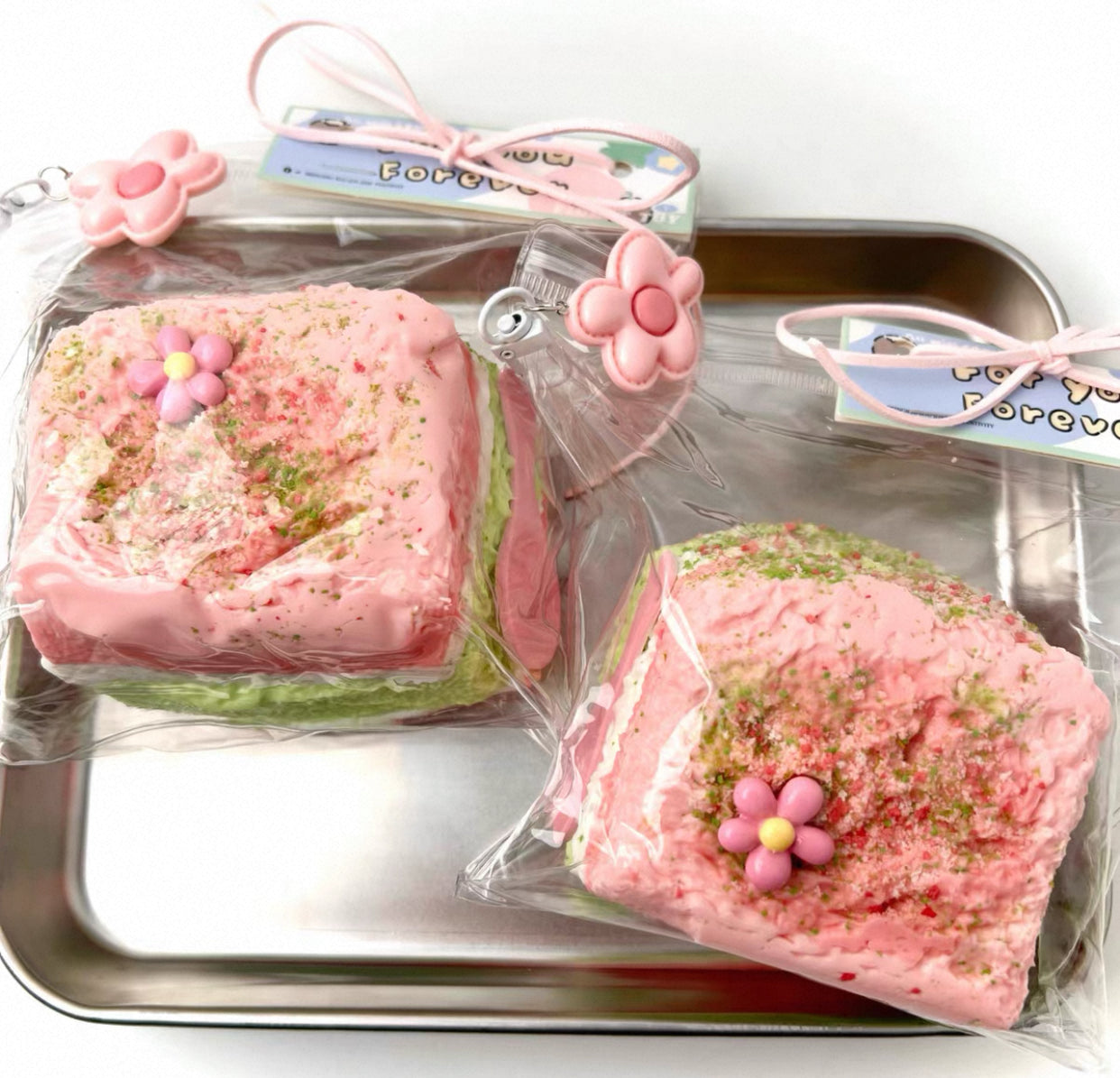 Bale three-layer toast ruirui squishy toy