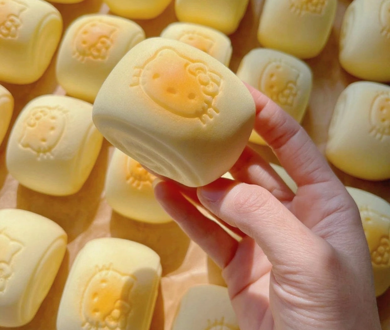 3Pcs Lucky cat Bread Slow-Rise ruirui Squishy toy