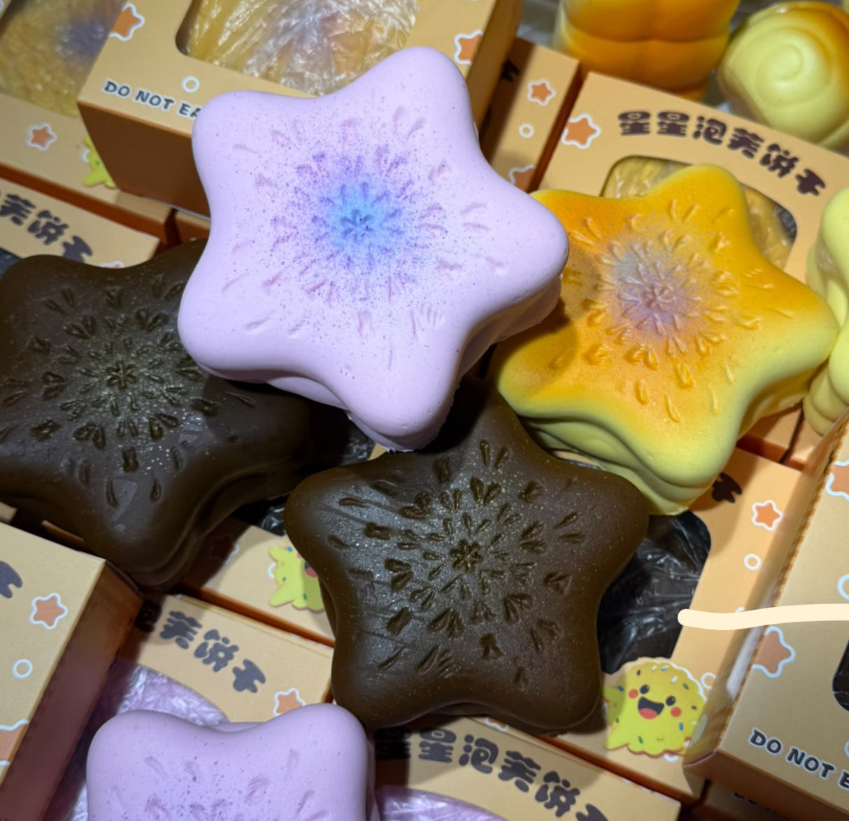 Firework Star Bread ruirui Squishy toy