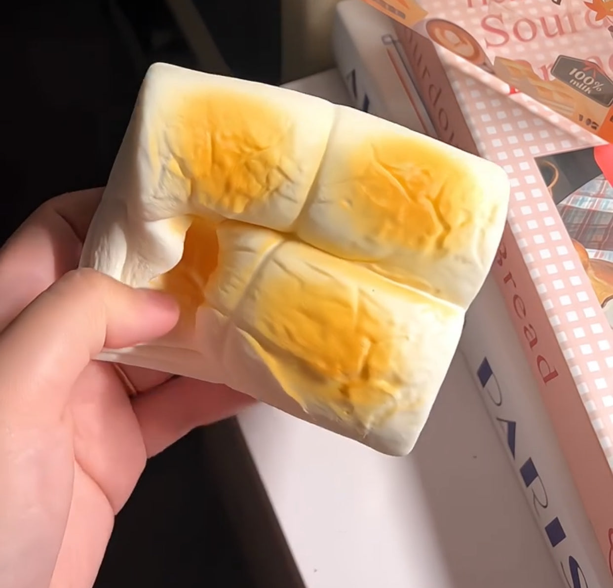 Charred Marshmallow ruirui Squishy toy