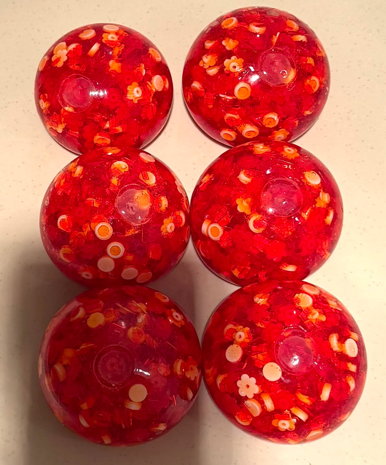Red Handmade ball ruirui Squishy toy