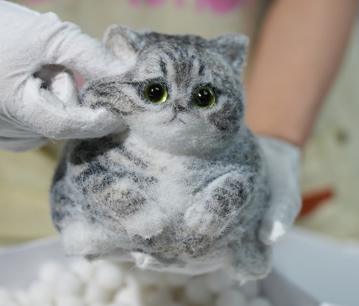 1kg 통통한 고양이 루이루이 스퀴시 장난감