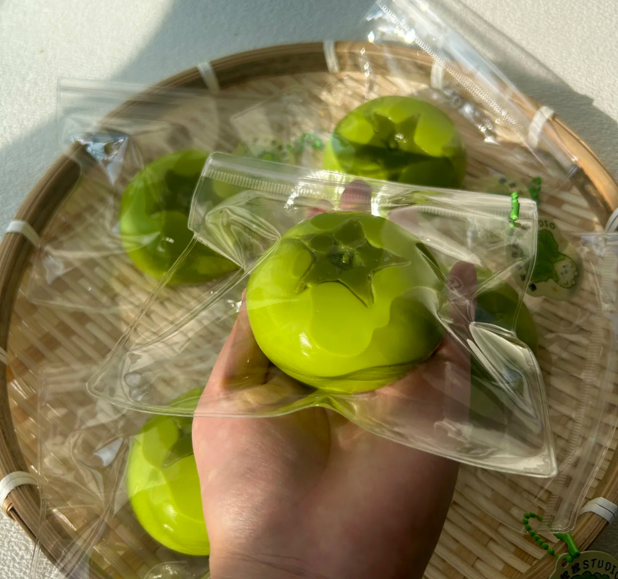 Tomato ruirui squishy toy