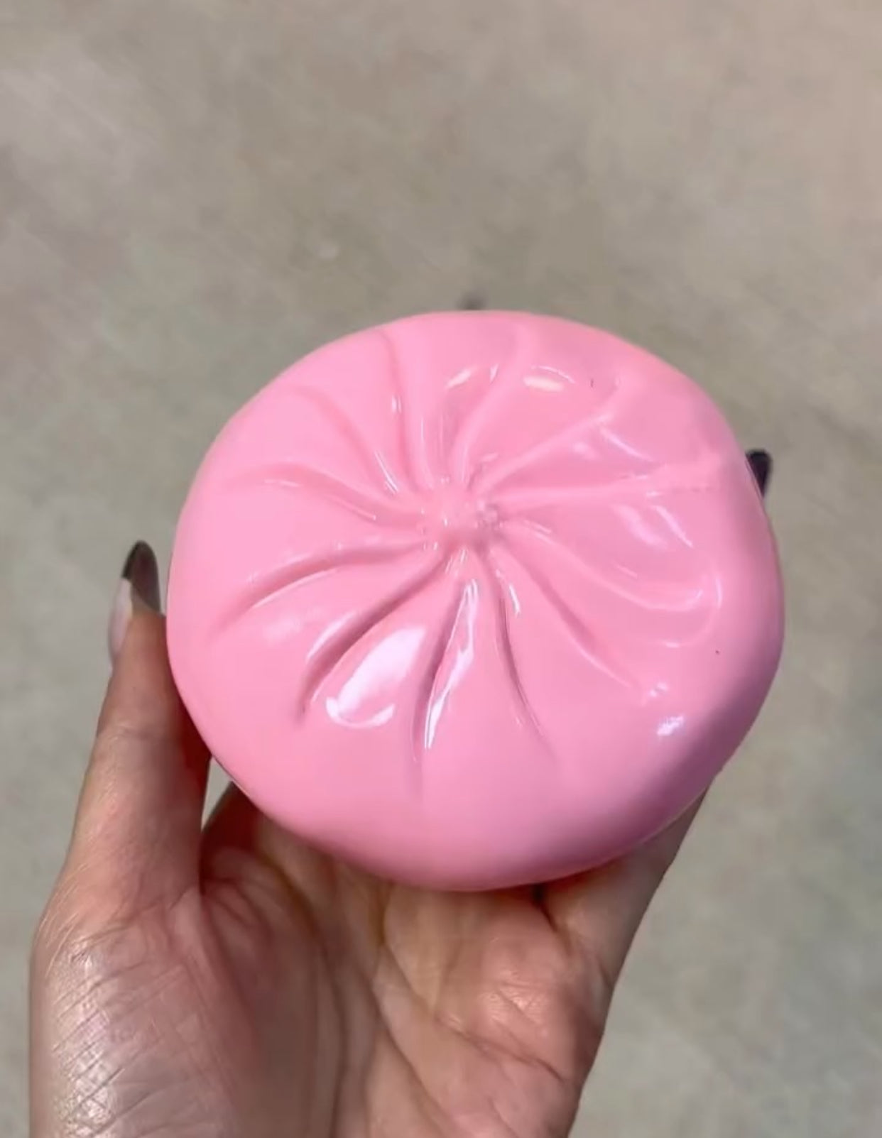 Pink Bun Handmade Ball ruirui Squishy toy