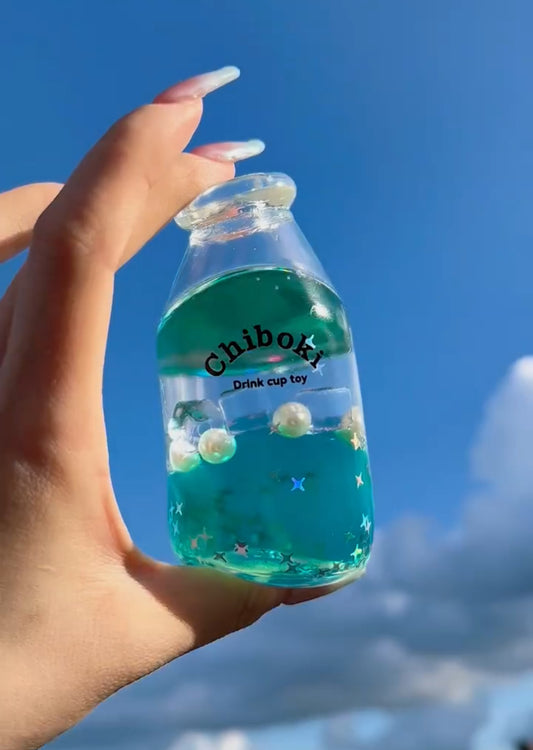 Liquid Sand Soda Bottle ruirui Squishy toy