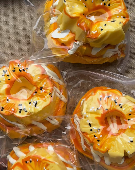 Pineapple Toast 330g ruirui Squishy toy