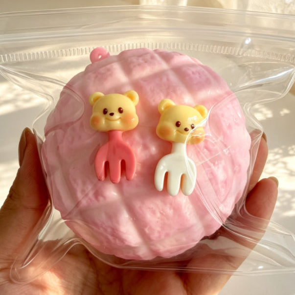 Crispy Pineapple Bun Handmade Ball ruirui Squishy toy