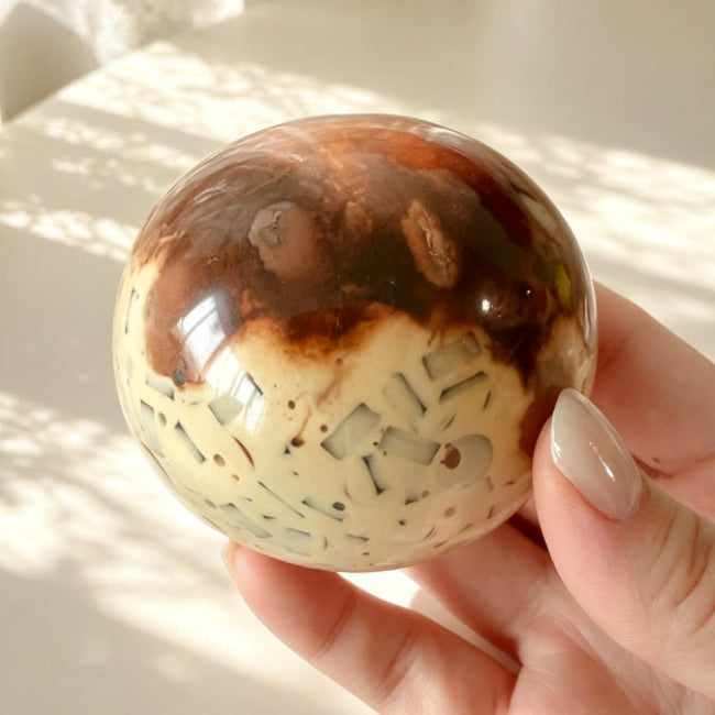 Handmade Cocoa Bean ball ruirui Squishy toy