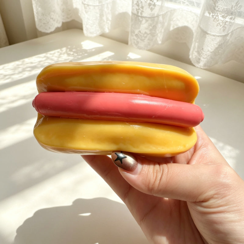 Hot dog handmade ball ruirui squishy toy