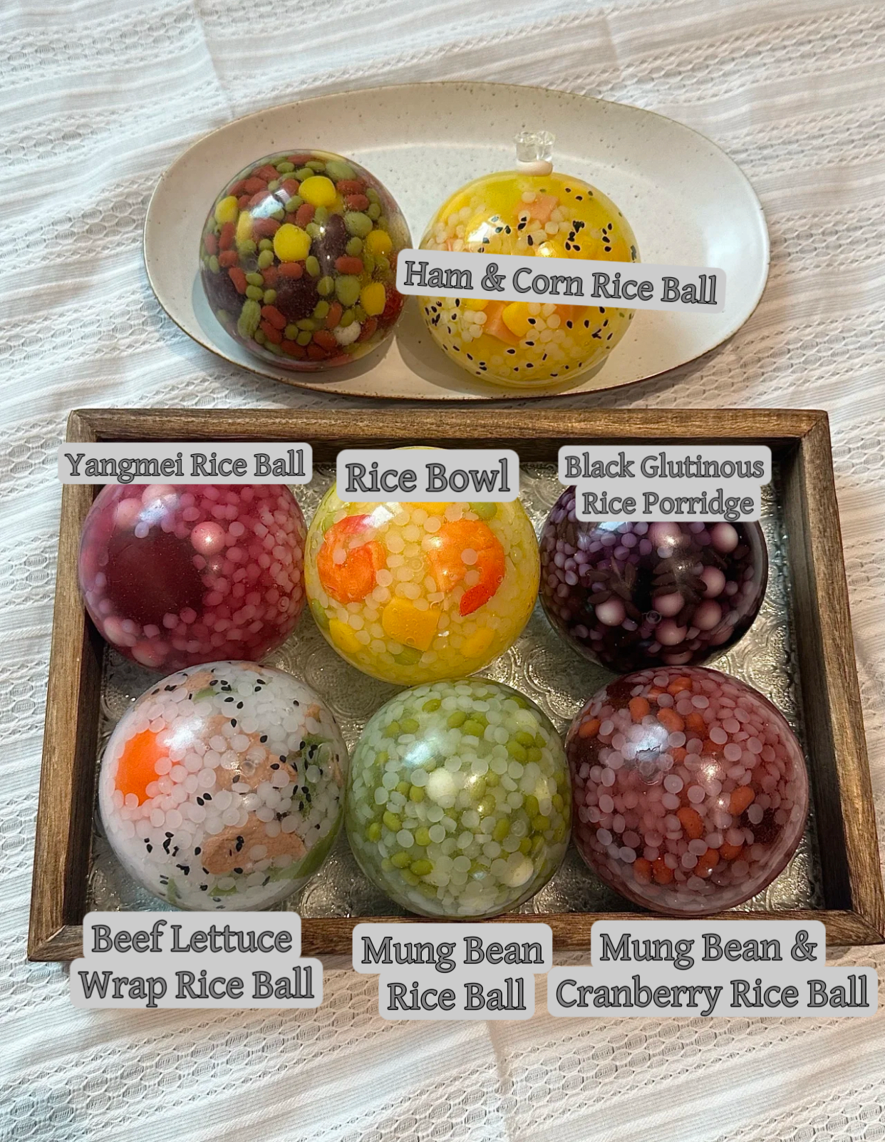 Realistic Onigiri Handmade ruirui Squishy toy