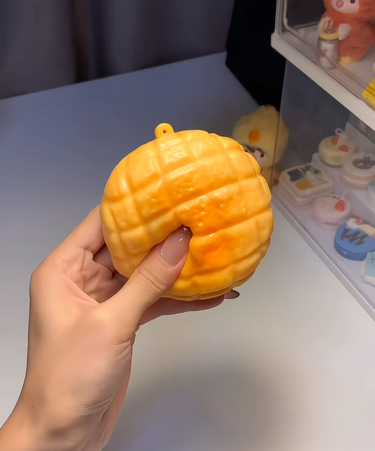 Crispy Pineapple Bun Handmade Ball ruirui Squishy toy
