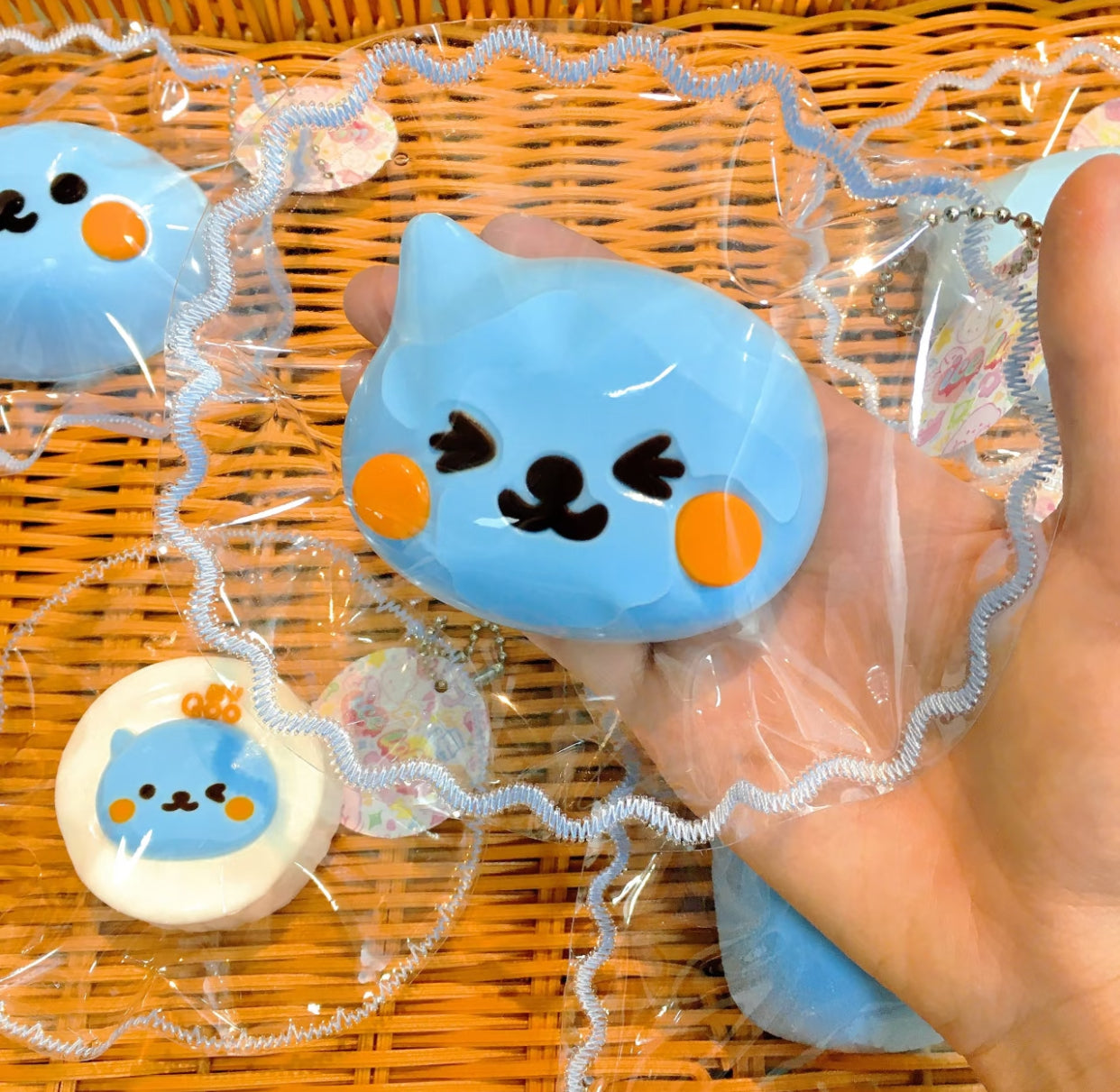 Blue ruirui Squishy toy