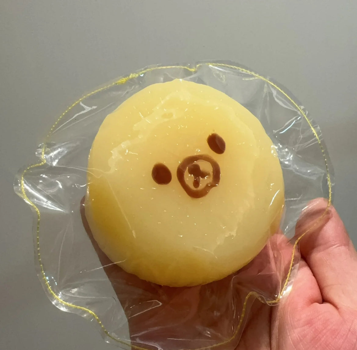 Little bear pineapple and radish ruirui squishy toy