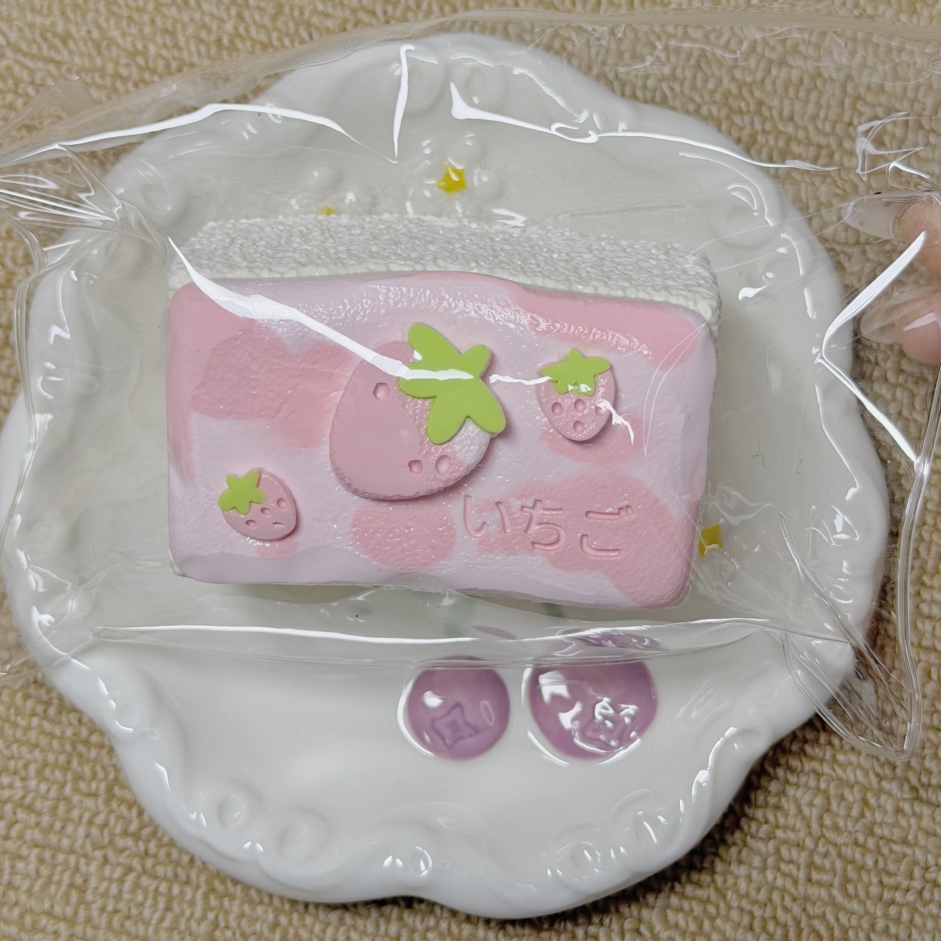New pink series ruirui squishy toy