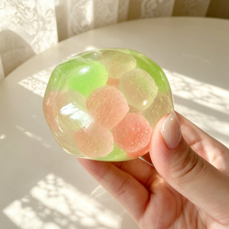 Colored Sugar Handmade Ball ruirui Squishy toy