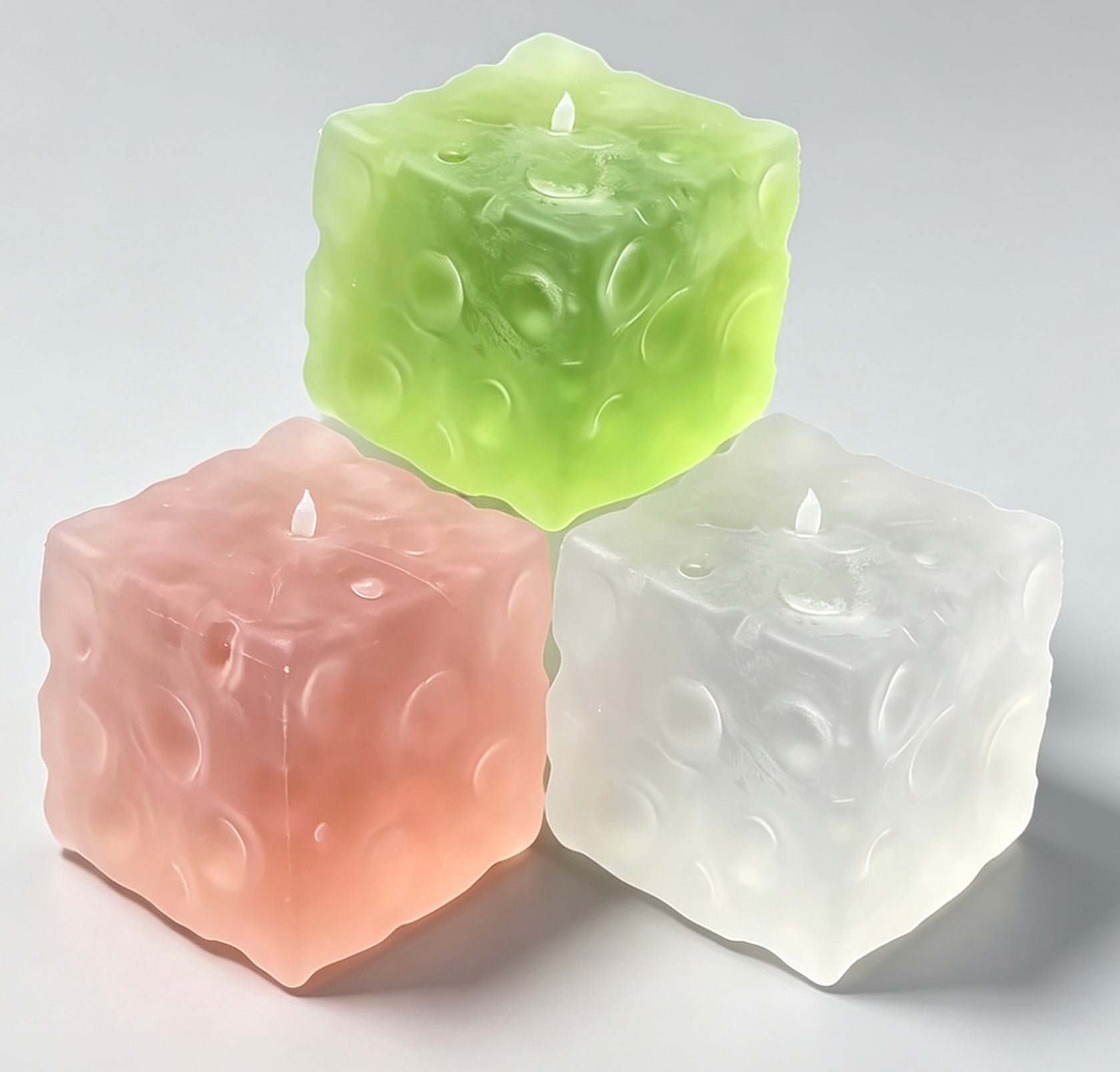 Frosted Jubom cheese block ruirui squishy toy（Three colors）