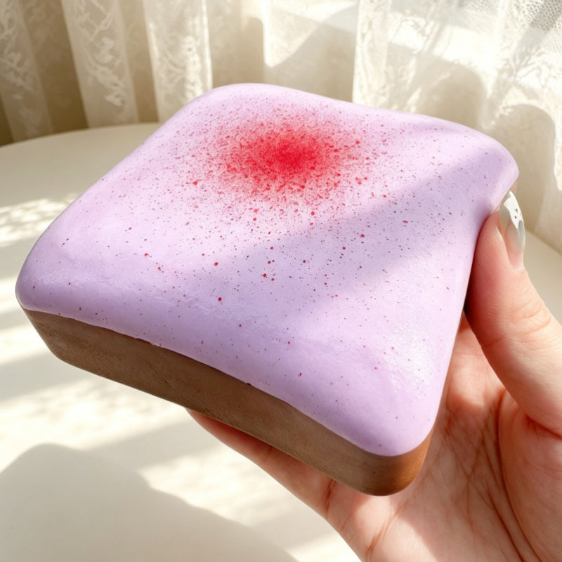Square Toast Slow-Rise ruirui Squishy toy