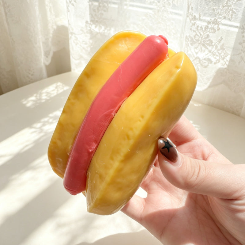 Hot dog handmade ball ruirui  squishy toy
