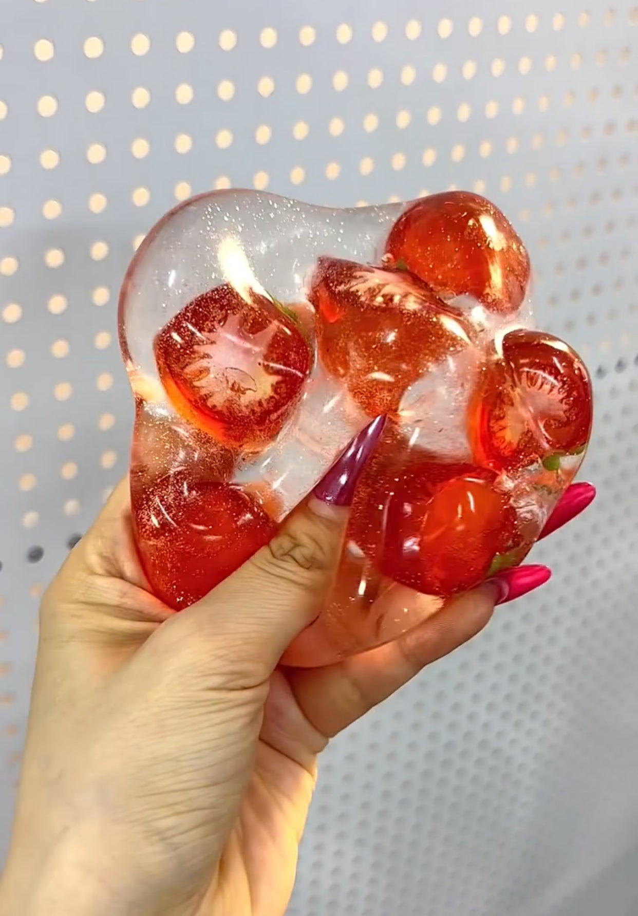 Tomato Handmade Ball ruirui Squishy toy