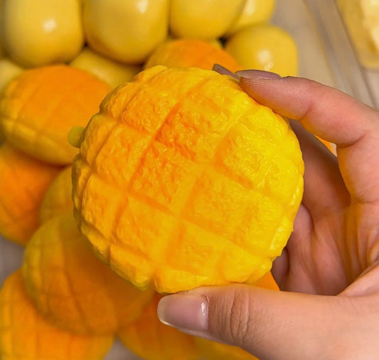 Crispy Pineapple Bun Handmade Ball ruirui Squishy toy