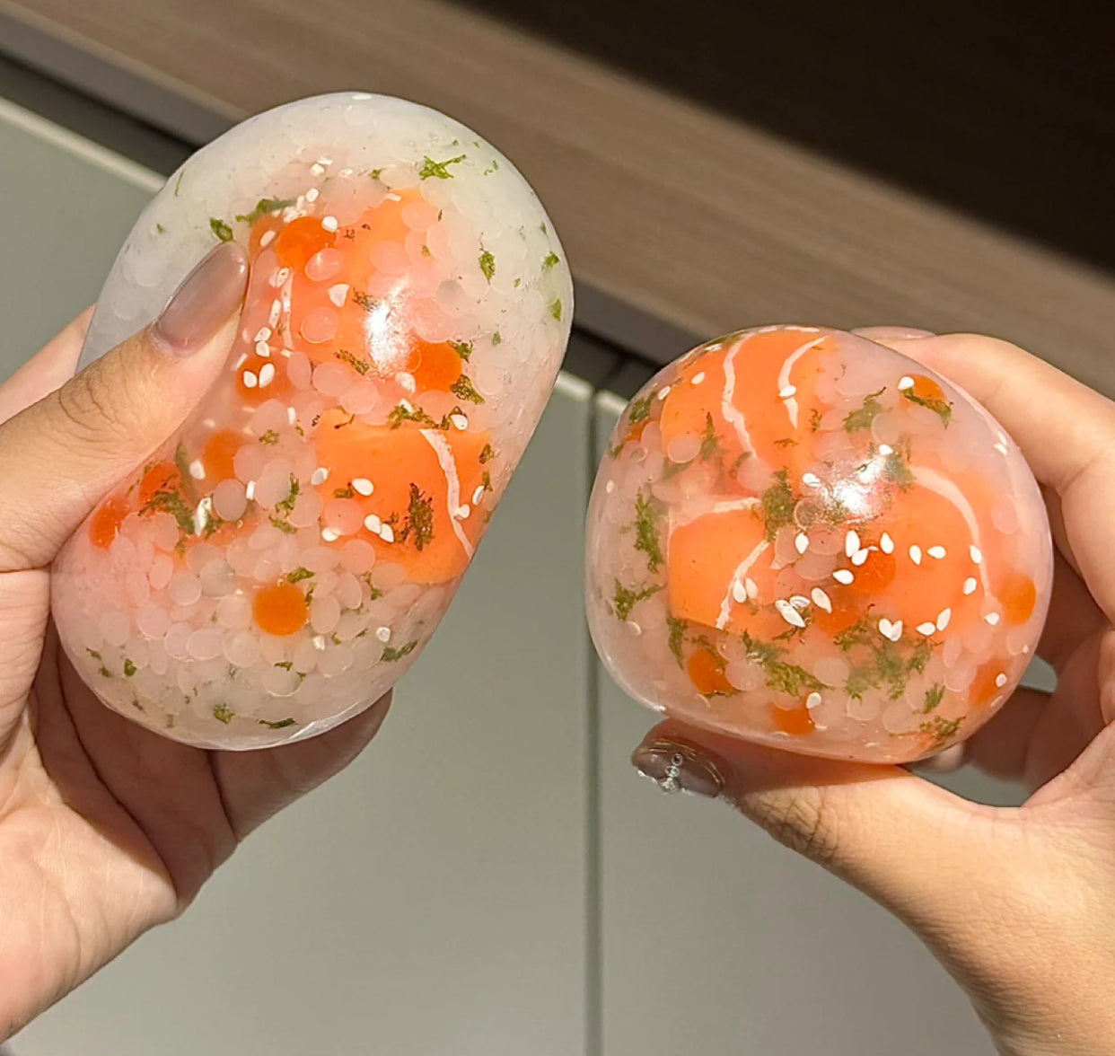 모조 생선알 수제 볼 루이루이 스퀴시 장난감