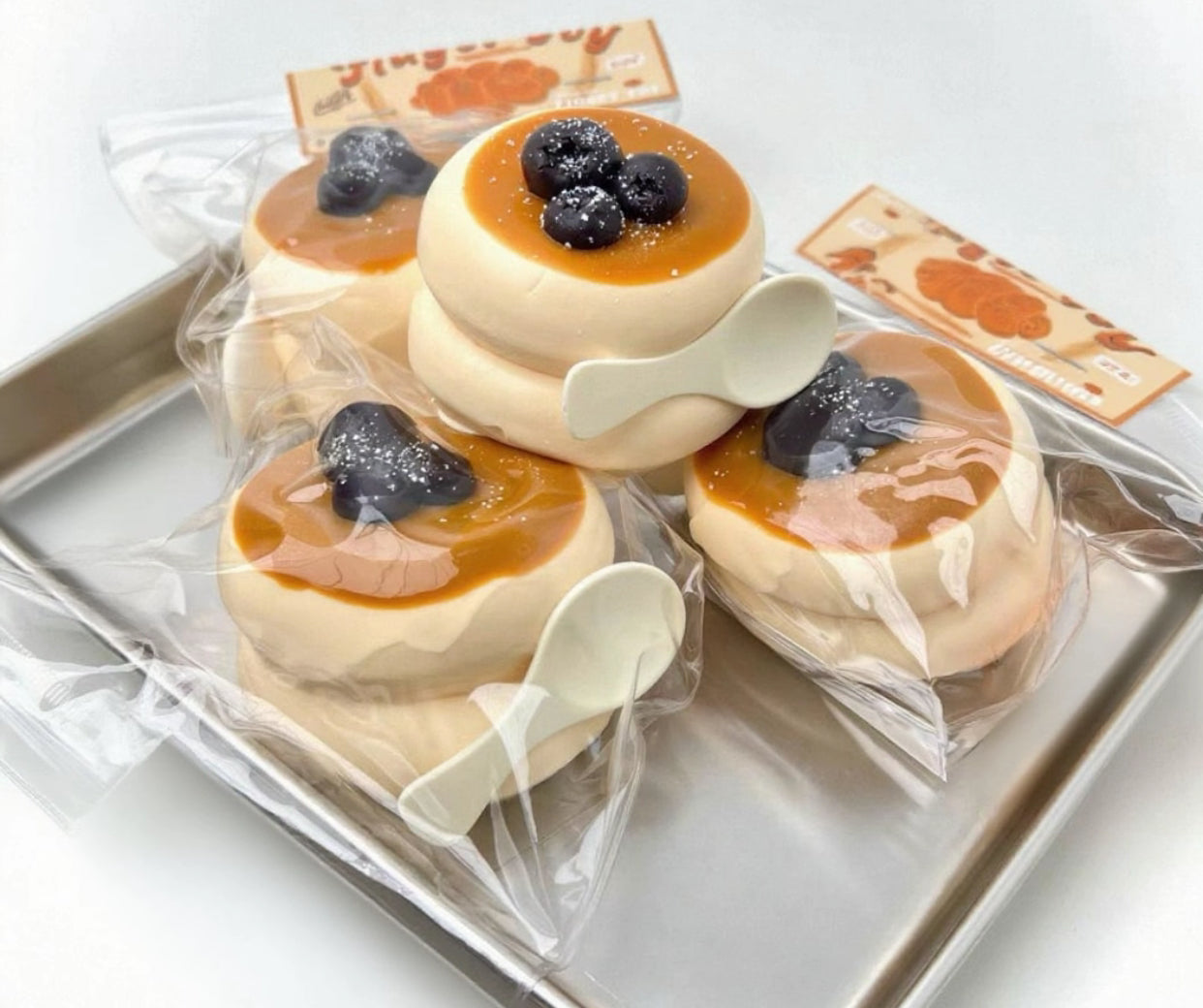 Blueberry-flavored Soufflé