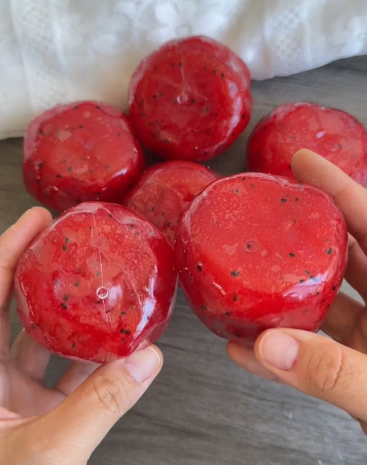 Strawberry Ice Slush Handmade Ball ruirui Squishy toy