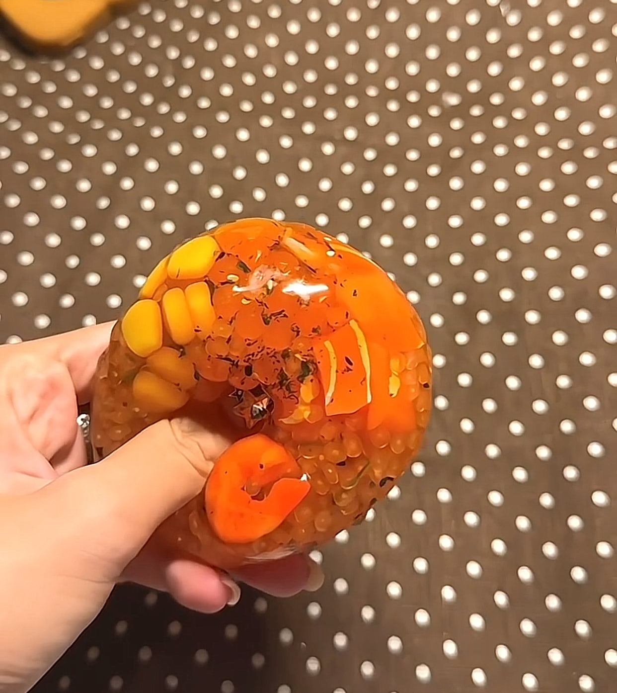 모조 생선알 수제 볼 루이루이 스퀴시 장난감