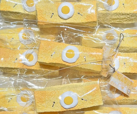 Egg Yolk Long Toast Squishy